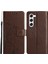 For Samsung Galaxy S23 Için Pu Pu Deri Stand Cüzdan Kılıfı Çiçek Kelebekleri Manyetik Toka Telefon Kapağı (Yurt Dışından) 1