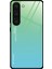 For Samsung Galaxy S23 Için Gradyan Renkli Telefon Kılıfı 5g Temperli Cam Şok Geçirmez Kılıf Sabit Pc Yumuşak Tpu Şöhret Anti-Fall Kapak (Yurt Dışından) 1