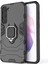 For Samsung Galaxy S23 Yüzük Tutucu Kickstand Hard Pc Yumuşak Tpu Hibrit Kılıf Anti-Drop Koruma Telefon Kapağı (Yurt Dışından) 1