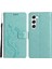 For Samsung Galaxy S23 Çiçek Kelebek Için Stand Pu Deri Telefon Cüzdan Kılıflı Koruyucu Kapak (Yurt Dışından) 1