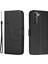 For Samsung Galaxy S23 Için Pu Pu Deri Telefon Kılıfı Dikiş Tasarımı Damla Geçirmez Stand Cüzdan Kapağı Kayış (Yurt Dışından) 1