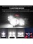 Super Parlak Yeniden Yüklenebilir LED Headlamp Super Bright 7 Lamp Beads Headlight Water-Proof Fishing Light Work Light With Magnet (Yurt Dışından) 5