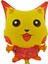 Pikachu Büyük Boy 41CMX54CM Folyo Balon (Helyum) No:2 1