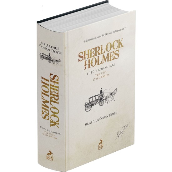 Sherlock Holmes Bütün Romanlar Tek Cilt Özel Basım - Sir Arthur Conan Doyle