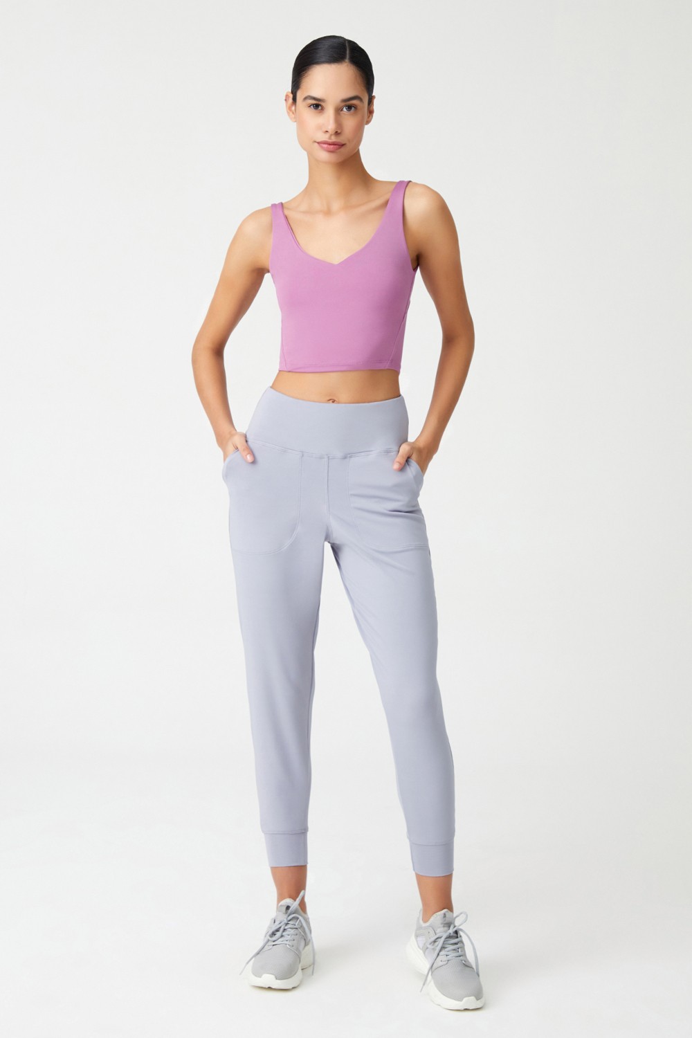 Los Ojos Kadın Siyah Yüksek Bel Jogger Eşofman Altı Joggers