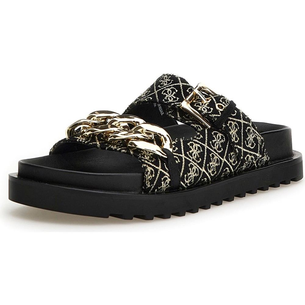 Guess Siyah Terlik 40 Numara Rahat Tabanlı Günlük Kullanıma Uygun Şık ve Modern Tasarım