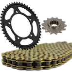 Yamaha Kawasaki Ninja 250R Zincir Dişli Seti Oringli 520 Gold Zincir 14T-43T Arasmoto