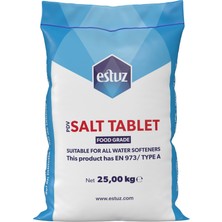 Estuz Rafine Tablet Tuz 25 Kg. (Pdv – Pure Dried Vacum Salt)