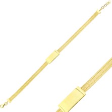 İryum Altın Trabzon Hasırı Bilezik