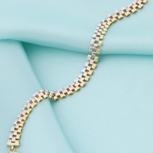 İryum Klasik Kordon Altın Bileklik