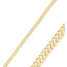 İryum Altın Yılan Bileklik