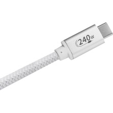 Dark 1m USB Type-C 240W Pd Ultra Hızlı Şarj ve 480MBPS Örgülü Kablo (DK-CB-USB240PD100)