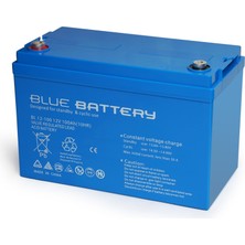 Blue Battery 12 Volt 100 Amper  Bakımsız Kuru Akü , Ups Aküsü