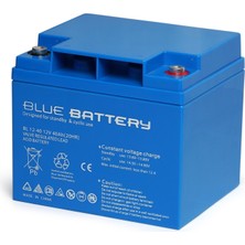 Blue Battery 12 Volt 40 Amper  Bakımsız Kuru Akü , Ups Aküsü