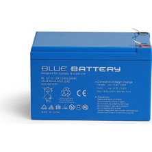 Blue Battery 12 Volt 12 Amper Bakımsız Kuru Akü , Ups Aküsü