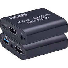 Gplus 4KVC400 4K HDMI Video Capture With Audio USB Video Yakalama Cihazı Gamer Capture Device