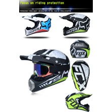 Dimute Shop Motokros Kaskı Dağ Hızı Mx Motosiklet Lindo Yarış Tam Kask (Yurt Dışından)