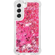 Cool-M For Samsung Galaxy S23 Yb Quicksand Serisi-1 Anti-Drop Telefon Kapağı Sıvı Yüzen Pırıltılı Pullar Koruyucu Tpu Telefon Kılıfı (Yurt Dışından)