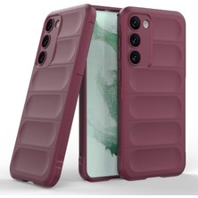 Cool-M For Samsung Galaxy S23 Için Artı Artı Anti-Damla Engebeli Cep Telefonu Kasası Şok Geçirmez Tpu Arka Kapak Koruyucusu (Yurt Dışından)
