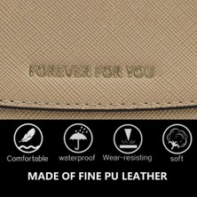 Xstone Ffy FY207-39 Şık Kadın Pu Deri Üçlü Uzun Cüzdan Çok Kart Yuvaları Çanta Debriyaj Çantası (Yurt Dışından)