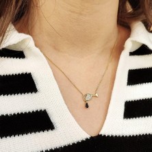 Lilarote Aşk Kadehi Altın Kolye