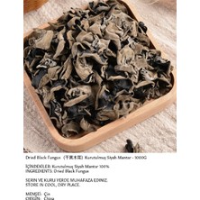 Xushi Gıda Kurutulmuş Siyah Mantar (Dried Black Fungus ) – 1kg