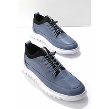 Bambi Mavi Leather Erkek Casual Ayakkabı E01759091003