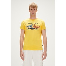 Bad Bear BOSS T-SHIRT PEMBE Erkek T-Shirt 23.01.07.020-C25