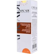 Capicade Güneş Koruyucu Krem Hassas Ciltler Için SPF50 + 100 Ml(Yeni Ambalaj)