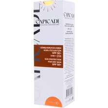 Capicade Güneş Koruyucu Krem Kuru Ciltler Için SPF50 + (Yeni Ambalaj)