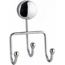 3 Lü Banyo Askısı Krom