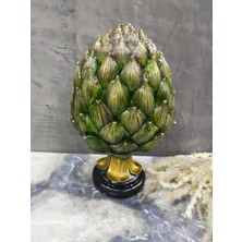 Gardenya Enginar Dekoratif   Polyester Biblo