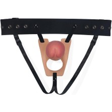 Odinsshop 21,5 cm Belden Bağlamalı Oxford Içi Boş Strapon Dildo