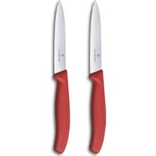 Victorinox Kırmızı  10 cm Soyma Bıçağı