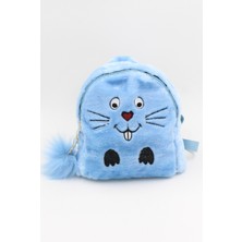 Chantaky 039 3000 Mavi Peluş Tavşan Çocuk Sırt Çantası