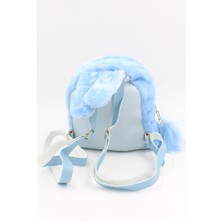 Chantaky 039 3000 Mavi Peluş Tavşan Çocuk Sırt Çantası