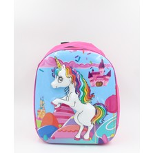 Chantaky 039 2004 Unicorn 3 Boyutlu Pembe Okul Çanta