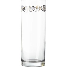 Mudo Home Gold Fısh Rakı Bardağı Seti 6lı -200ML
