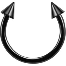 Rupen Kraft 316 Cerrahi Çelik Spike Dudak Kıkırdak Septum Helix Tragus Piercingi