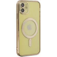 Tech Gross iPhone 11 Kılıf Kross Magneticsafe Kapak - Gold