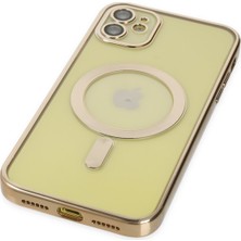 Tech Gross iPhone 11 Kılıf Kross Magneticsafe Kapak - Gold