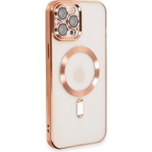 Tech Gross iPhone 12 Pro Kılıf Kross Magneticsafe Kapak - Rose