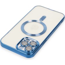 Tech Gross iPhone 12 Pro Kılıf Kross Magneticsafe Kapak - Sierra Blue