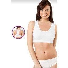 Elit Life Elite Life 777 Bayan Dikişsiz Sporcu Pedli Büstiyer Tekli