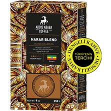 Addis Ababa Coffee Professional Barista Harar Blend Kahve 250 Gr. ( Filtre Kahve & Çekirdek Kahve )