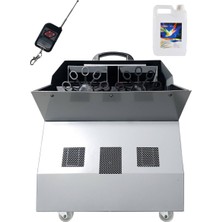 Quenlite QB-1200LK Bubble Machine Baloncuk Makinesi Uzaktan Kumandalı 1200 Watt (LİKİT DAHİL)