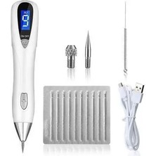 Mole Plazma Pen Çıkartma Cihazı.Beyaz-Gri Plazma Pen 9 Level Çalışma Ayarı