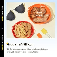 Swico Remado Katlanabilir Hava Fritöz Silikon Astar 1 Adet (Yurt Dışından)