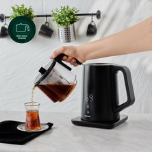 Homend Royaltea Cooltouch 1795H Dokunmatik Çift Duvarlı Paslanmaz Çelik Konuşan Çay Makinesi