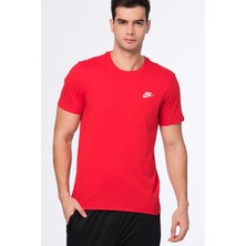 Nike  Erkek Kırmızı Kısakol Tişört